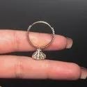 Round Cut Full White Moissanite Ring White,Yellow,Rose Gold For Engagement, Wedding
