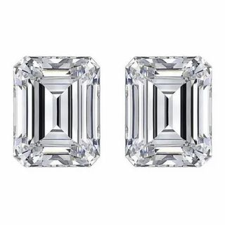 Emerald Moissanite Stone