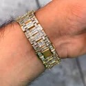 Best Quality Fully Customized Iced Out Diamond Lab Grown Watch for Men Hip Hop Diamond Jewelry