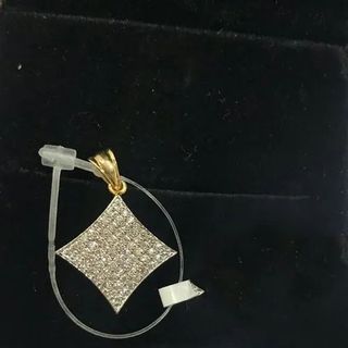 H Diamond Pendant