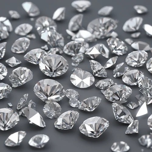 Polished CVD Diamond 1 Carat E F Color White Loose Purity Excellent Round Brilliant Cut Lab Grown