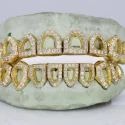 Iced Out 925 Silver VVS Moissanite Teeth Grillz Custom Diamond Tester Approved Grillz