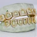 Iced Out 925 Silver VVS Moissanite Teeth Grillz Custom Diamond Tester Approved Grillz
