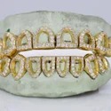 Iced Out 925 Silver VVS Moissanite Teeth Grillz Custom Diamond Tester Approved Grillz