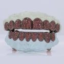 Iced Out 925 Silver VVS Moissanite Teeth Grillz Custom Diamond Tester Approved Grillz