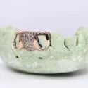 Iced Out 925 Silver VVS Moissanite Teeth Grillz Custom Diamond Tester Approved Grillz