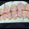 Iced Out 925 Silver VVS Moissanite Teeth Grillz Custom Diamond Tester Approved Grillz