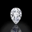 Asscher Cut White Colorless Moissanite Stone