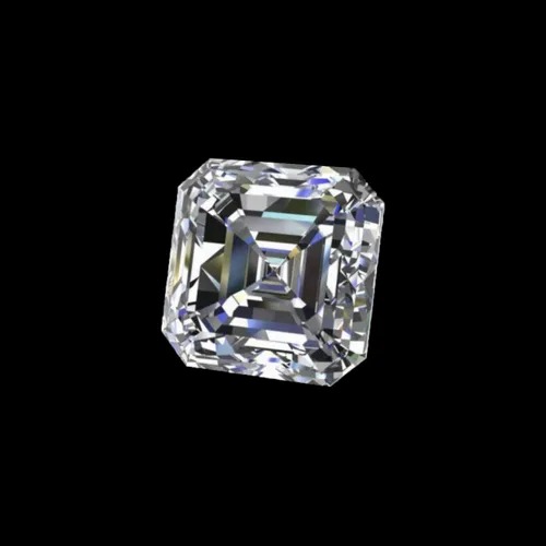 Cushion Cut White Colorless Moissanite Stone