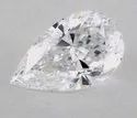 Near White Asscher Cut Moissanite Stone