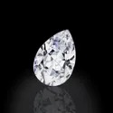 Near White Asscher Cut Moissanite Stone