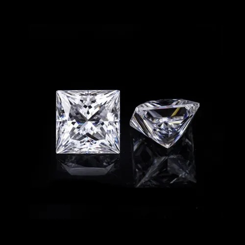 Oval Cut White Colorless Moissanite Stone