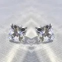 Oval Cut White Colorless Moissanite Stone