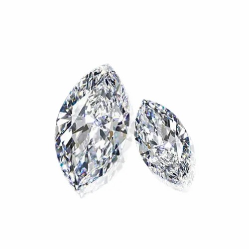 Marquise Cut White Colorless Moissanite Stone