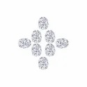 Radiant Cut White Colorless Moissanite Stone