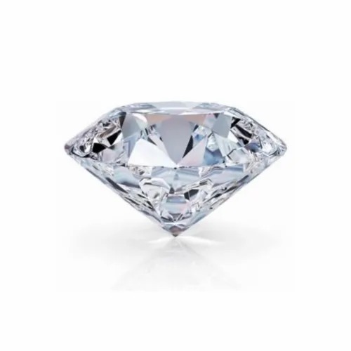Round Cut White Colorless Moissanite Stone