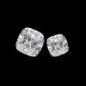 Trillion Cut White Colorless Moissanite Stone