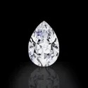 White Asscher Cut Moissanite Stone