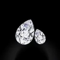 White Asscher Cut Moissanite Stone