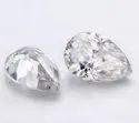 White Asscher Cut Moissanite Stone