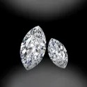 Near White Marquise Cut Moissanite Stone