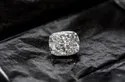 White Oval Cut Moissanite Stone
