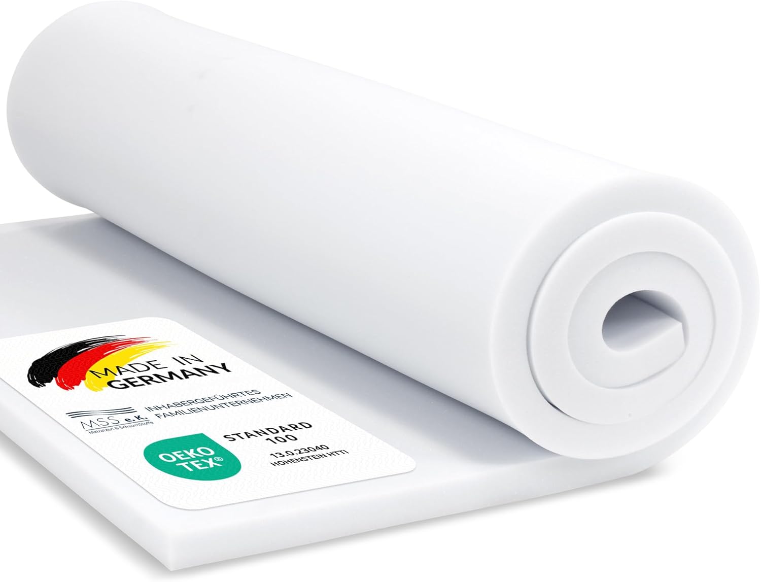 MSS e.K. Schaumstoffplatte, Kissenauflage, 200 x 120 x 2 cm, RG27/45