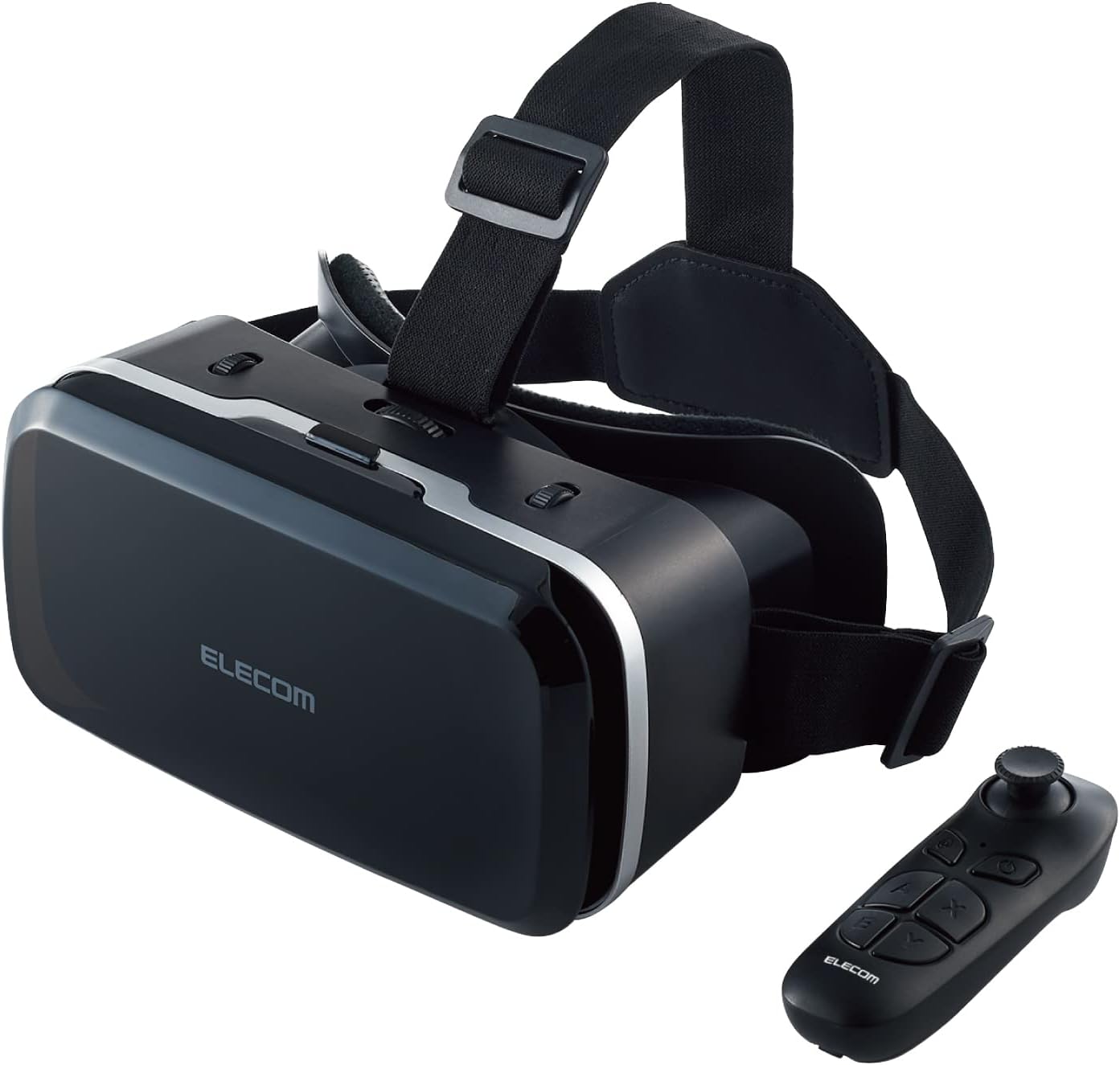エレコム VRG-M02RBK VRゴーグル スマートフォン対応 スタンダードタイプ リモコンセット ブラック
