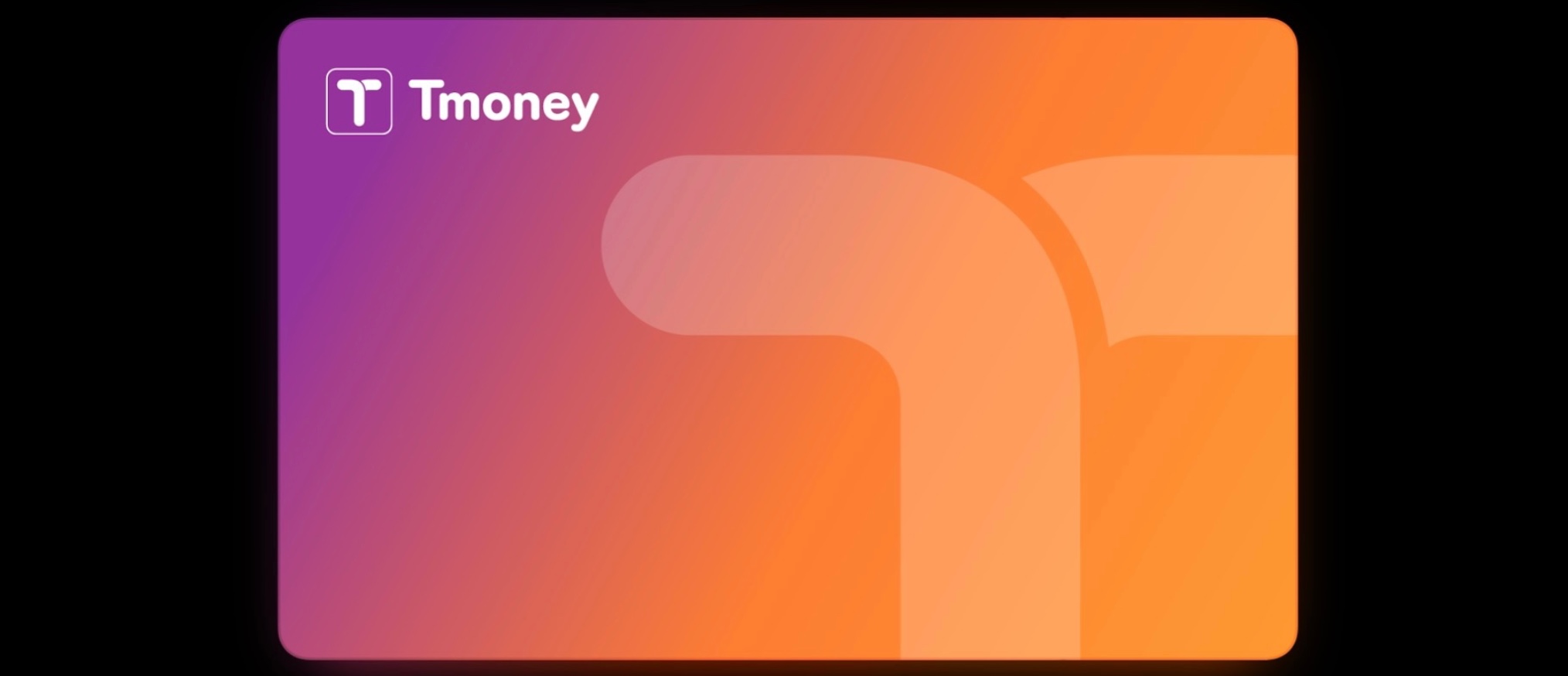 Tmoney-Karte auf dem iPhone