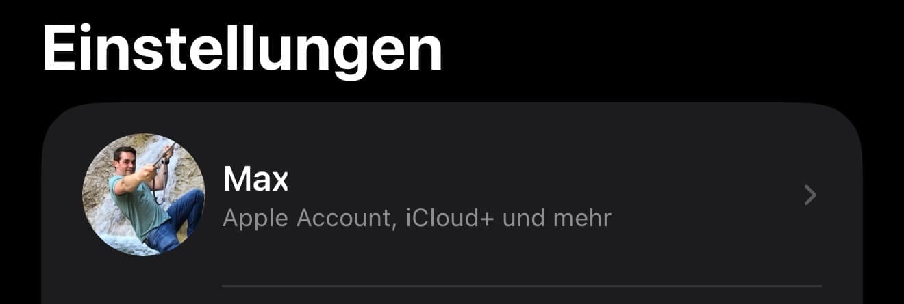 Lokaler Apple Account - Reisetipp - 01 - Allgemein
