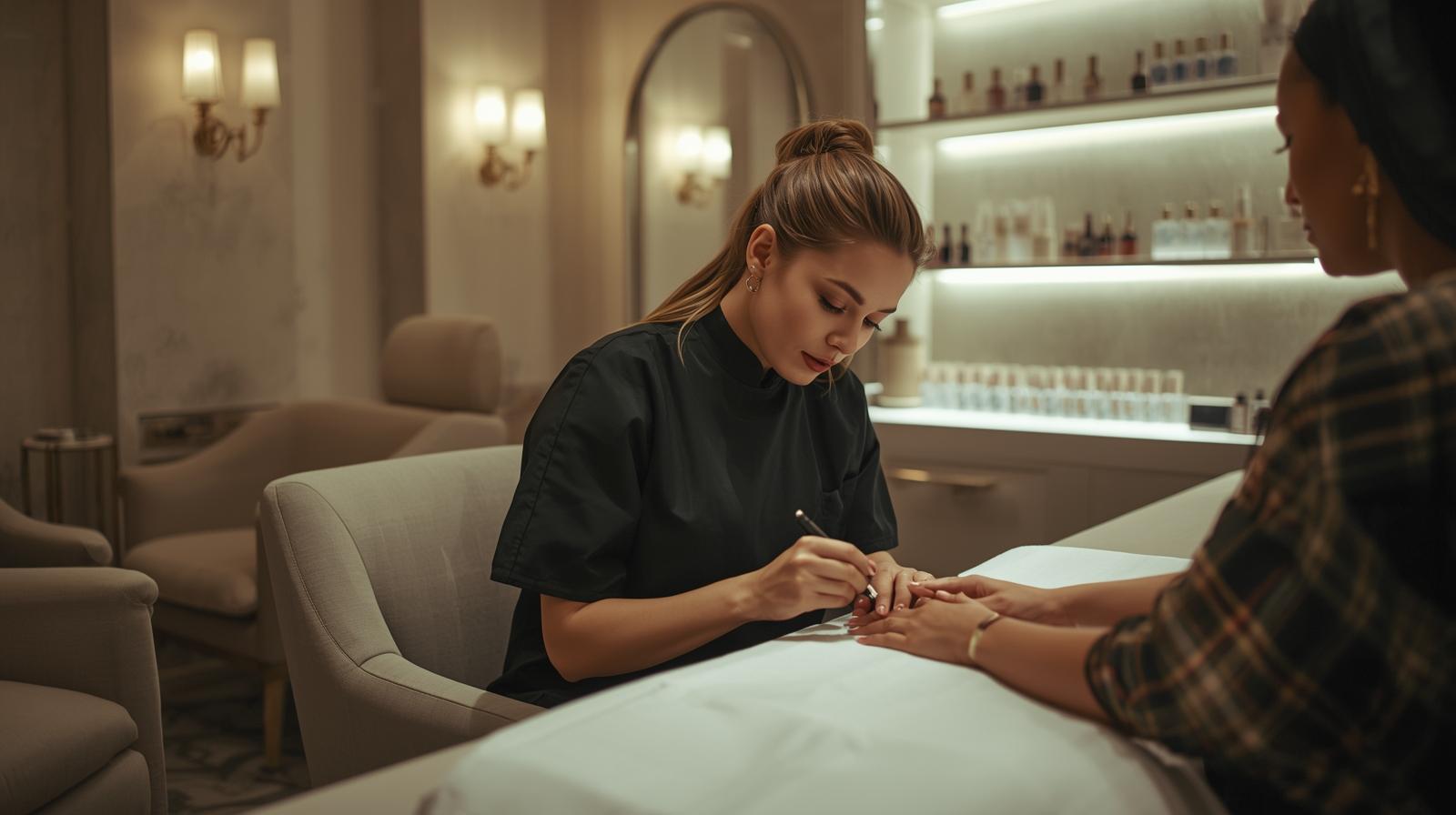 Professional beauty work