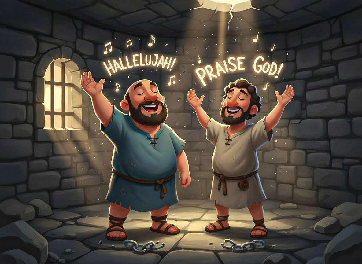 Paul & Silas in Prison: Free Sunday School Lesson & Activities