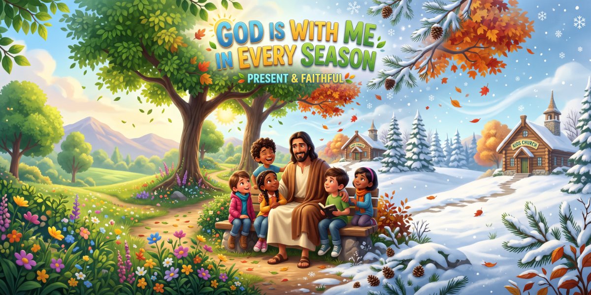 God Is With Me in Every Season: Free Lesson & Activities