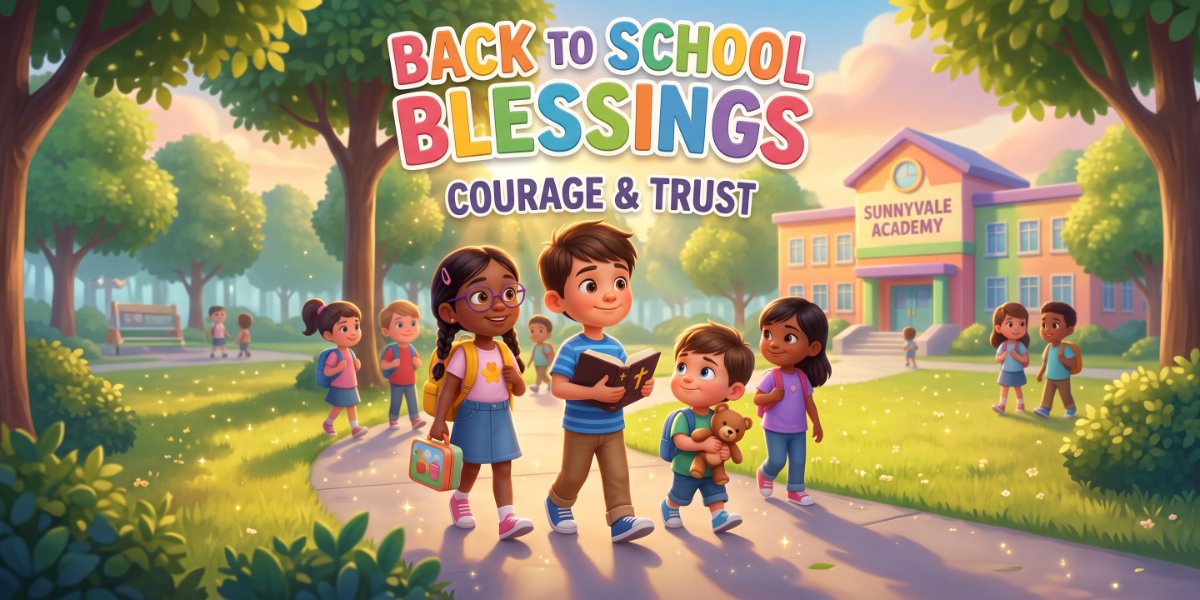 Back to School Courage (Joshua 1:9): Free Sunday School Lesson