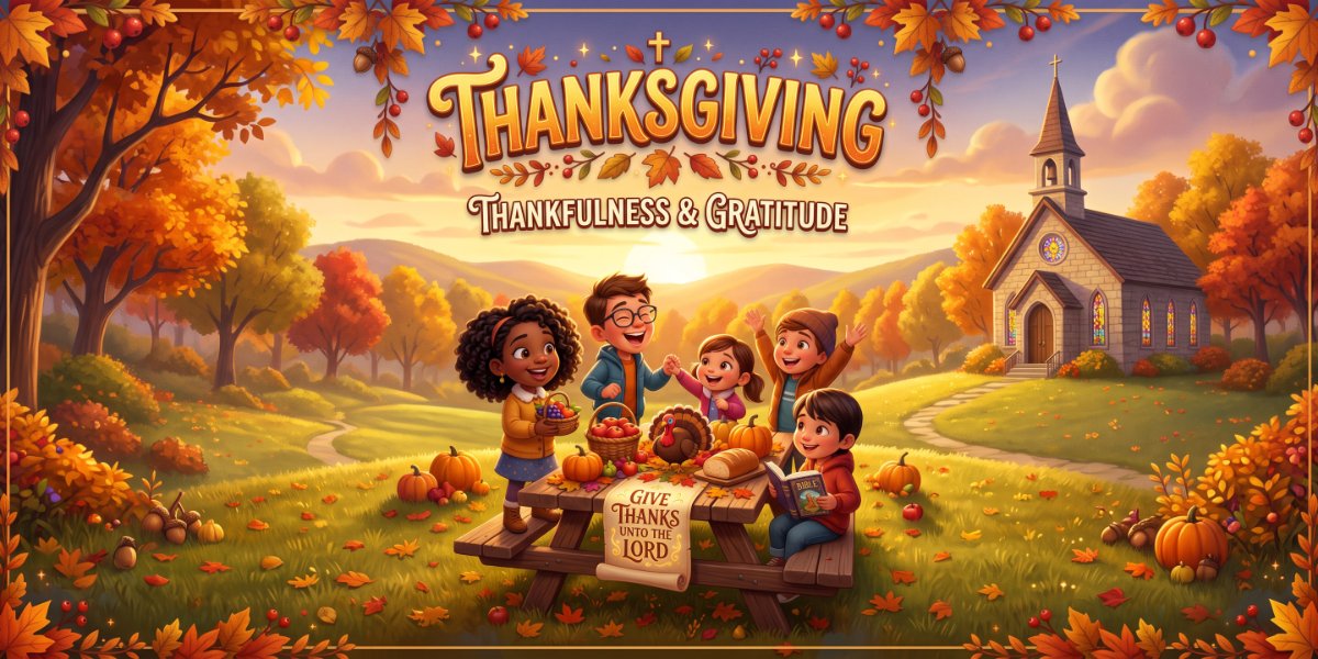 Gratitude (Psalm 136): Free Sunday School Lesson & Games