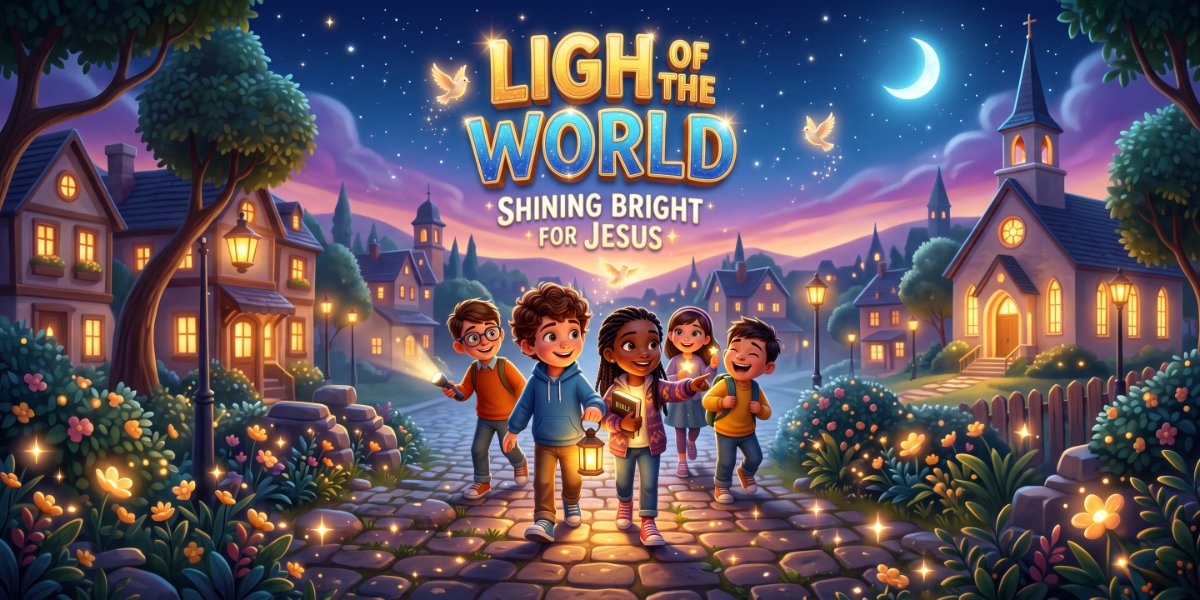 Jesus, the Light of the World: Free Sunday School Lesson
