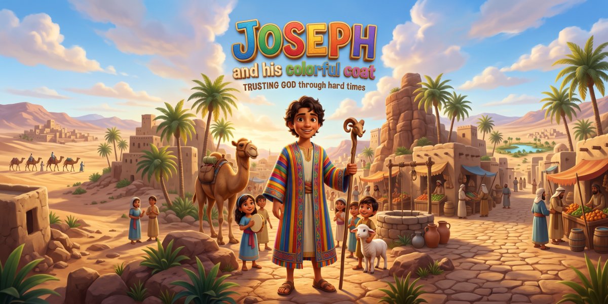 Joseph & the Coat of Many Colors: Free Sunday School Lesson