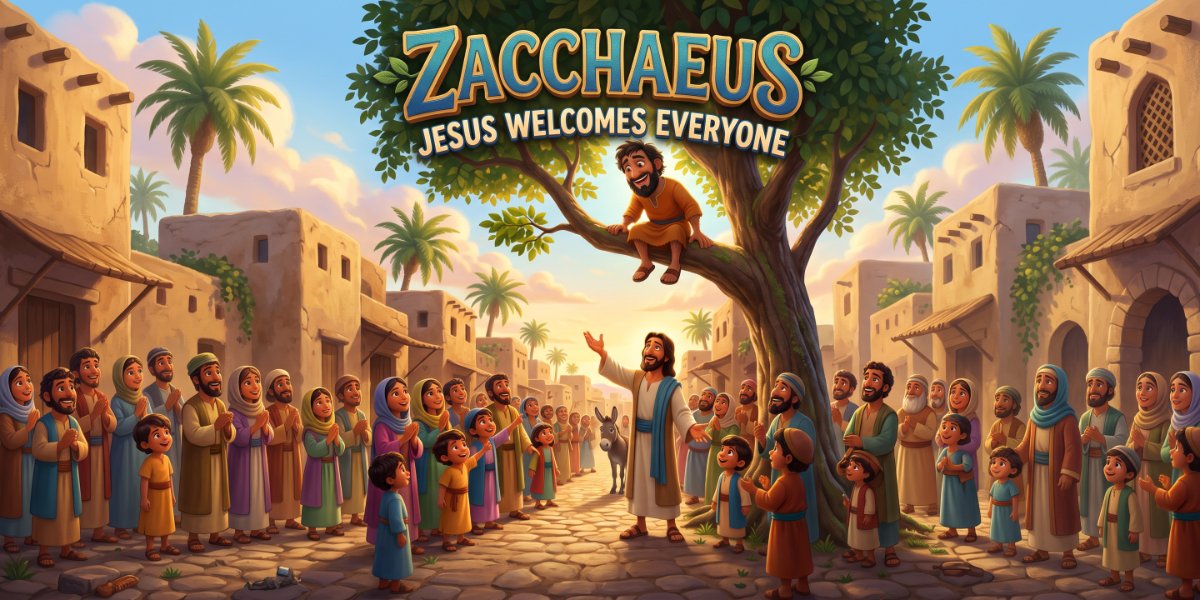 Zacchaeus: Free Sunday School Lesson with Activities