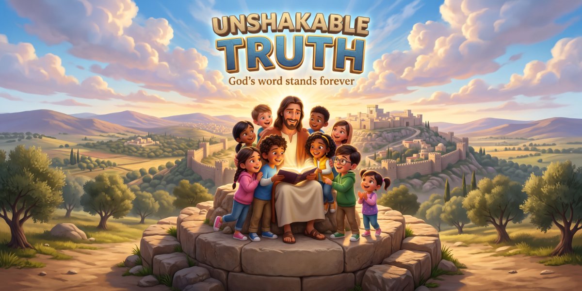 God's Word Stands Forever: Free Sunday School Lesson (Isaiah 40:8)