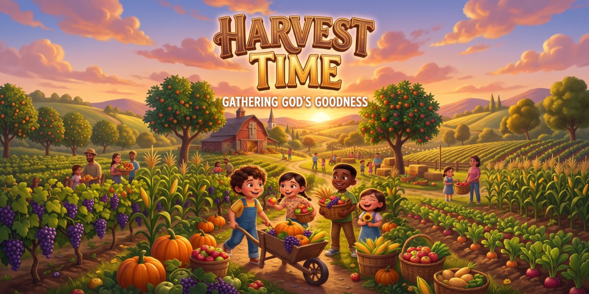Harvest (Matthew 9): Free Sunday School Lesson & Games