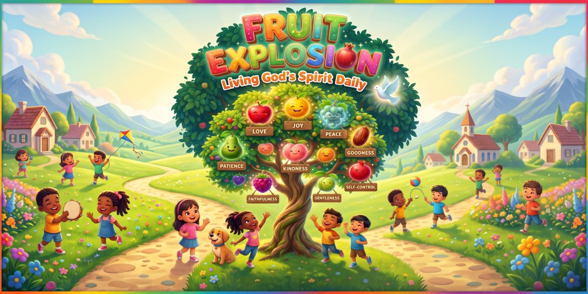 Fruit of the Spirit: Free Printable Sunday School Lesson