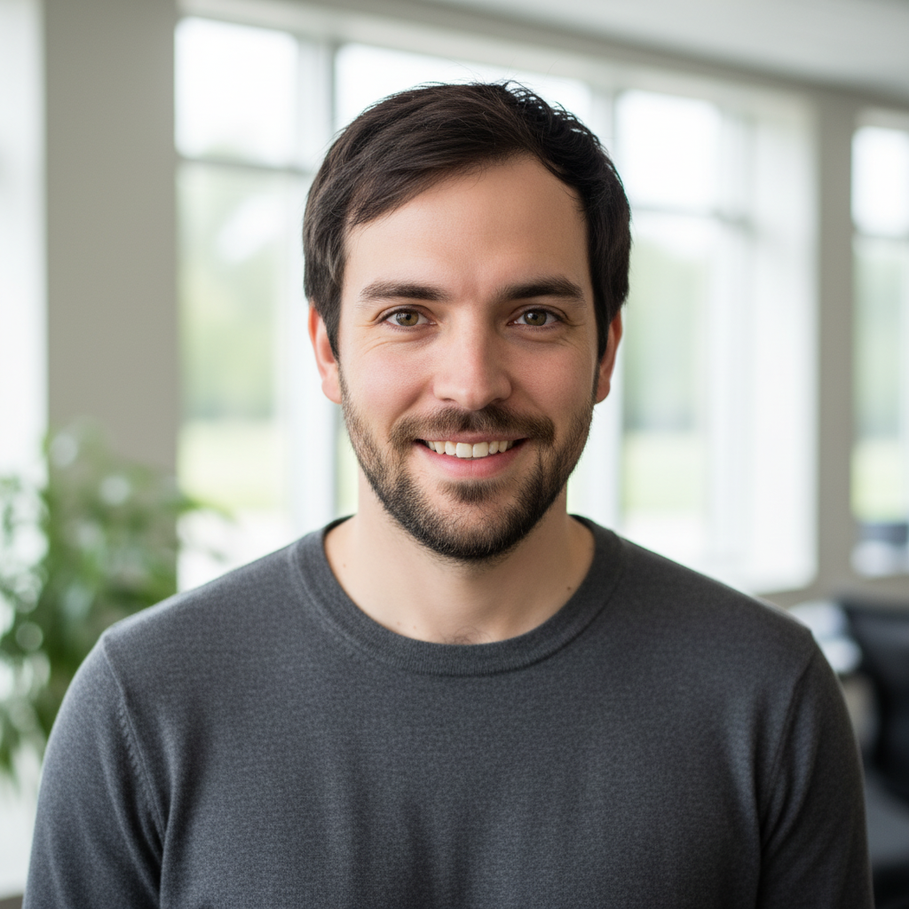 The Confident Headshot - AI generated dating profile photo