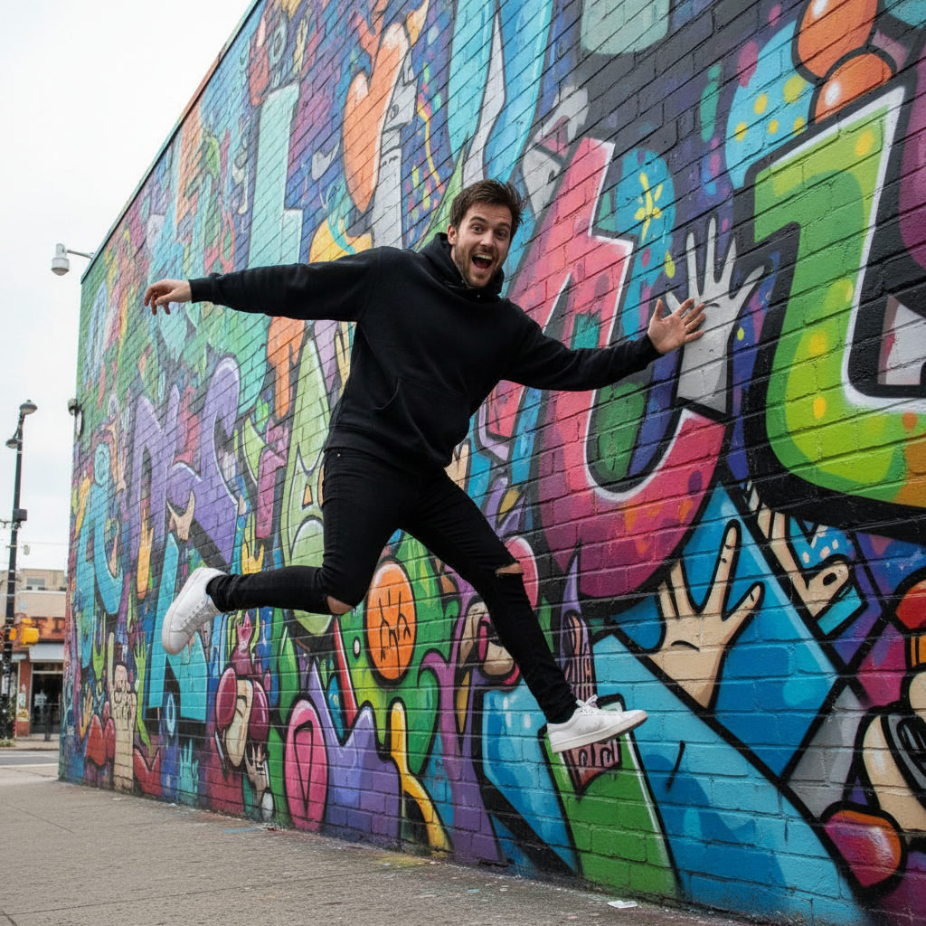 The Urban Explorer - AI generated dating profile photo