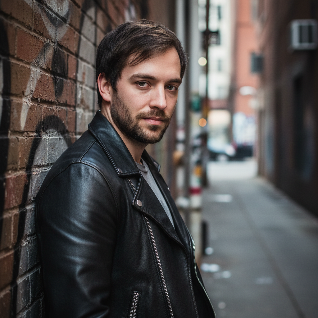 The Street Style Close-Up - AI generated dating profile photo