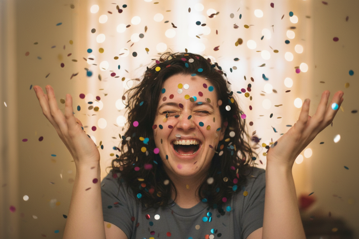 The Playful/Goofy Shot - AI generated dating profile photo