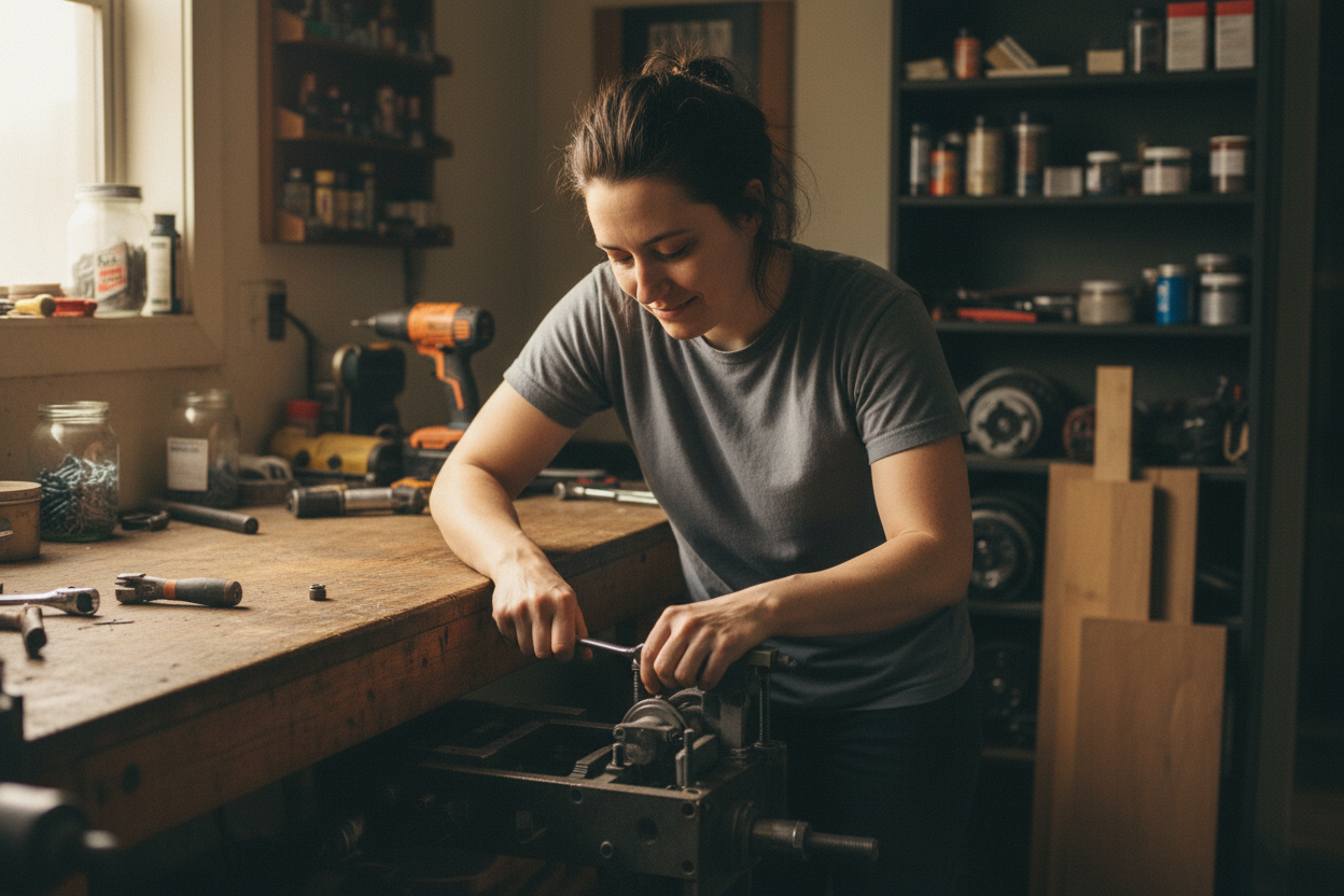 The Hands-On Builder female example