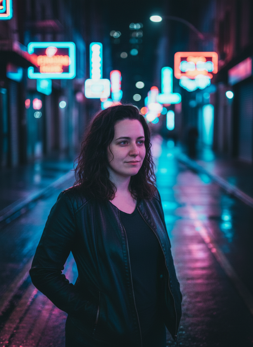 The Neon Nightwalker female example