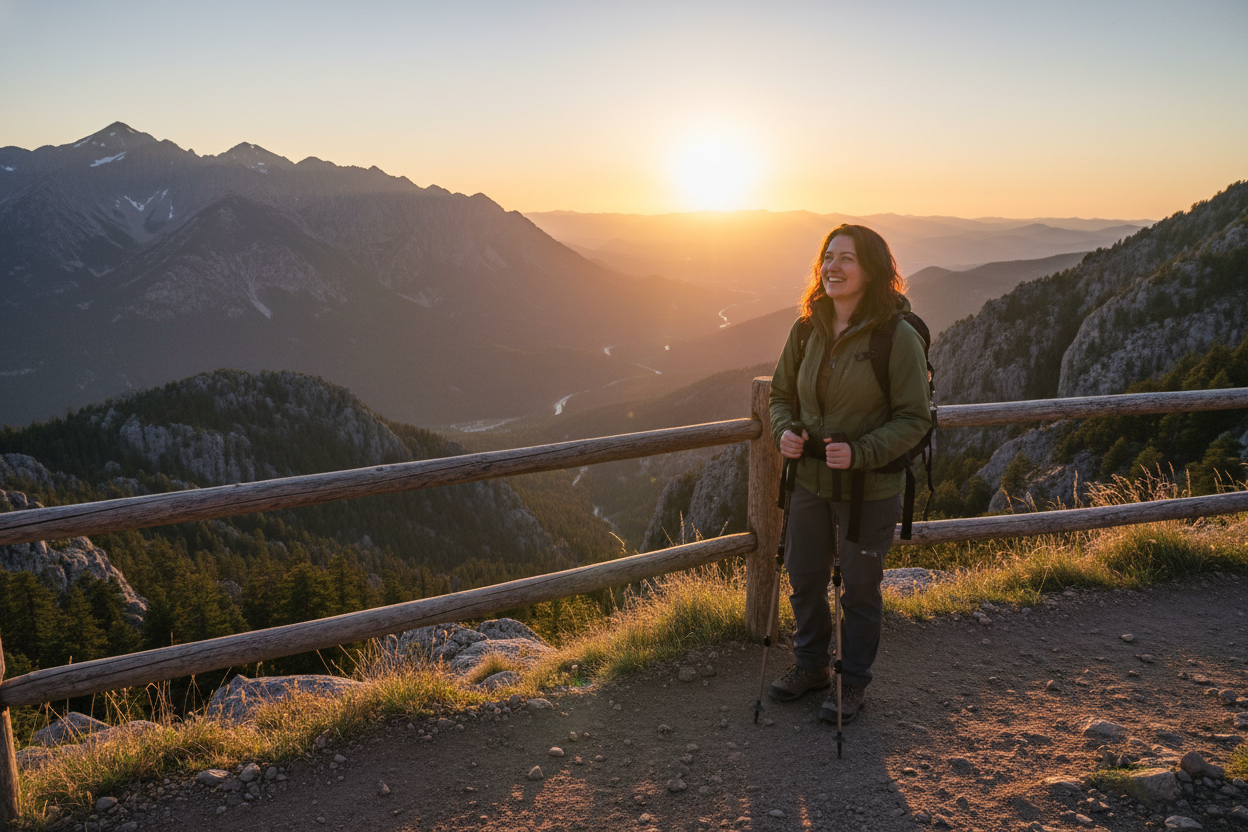 The Outdoor Adventurer - AI generated dating profile photo