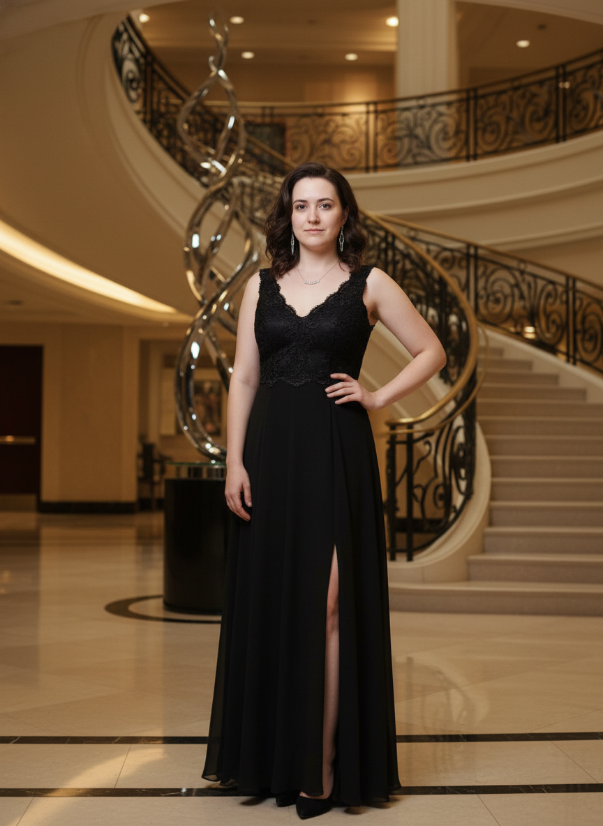The Dressed-Up Event - AI generated dating profile photo