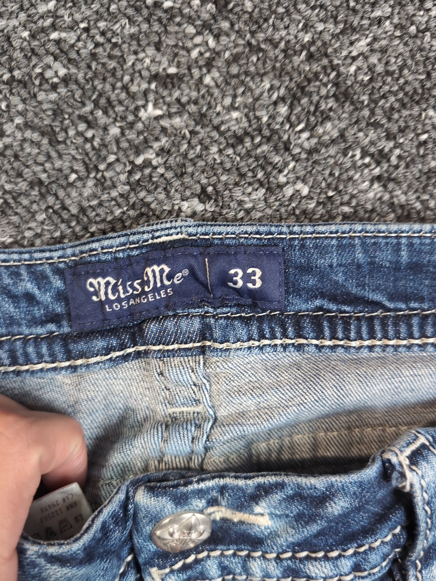 Miss me Dzwony jeansy S - zdjęcie 8
